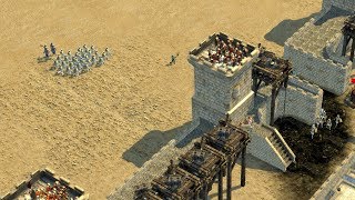 HARDEST SIEGE  Stronghold Crusader 2  Multiplayer Gameplay [upl. by Attiuqram522]