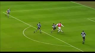 Bergkamp Goal vs Newcastle  Premier League 200102 [upl. by Narmak48]