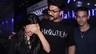 Ram Charan With Kiara Advani At Mumbai  Kiara Advani Birthday Party  Tollywood News [upl. by Kurzawa]