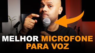 Qual Microfone comprar para Cantar e ter uma voz bonita [upl. by Terriss583]