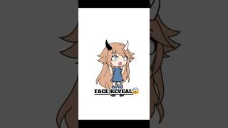 FACE REVEALgacha funny [upl. by Annodas]