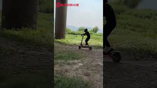 🔥Insane Off Road 5600w Electric Scooter Riding Review  EFGBIKE ES06 Dual Motor escooter escooters [upl. by Nylynnej]