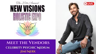 New Visions Holistic Expo Meet Celebrity Psychic Jimi Merk [upl. by Annabell]