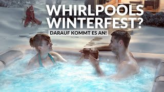 Sind Outdoor Whirlpools winterfest Darauf kommt es an  SPA Deluxe GmbH [upl. by Theadora]