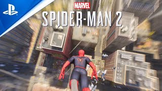 TASM 2 Theme With Tasm 2 Suit  Marvels SpiderMan 2 PS5 [upl. by Engud]