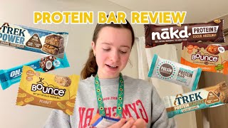 I tried EVERY PROTEIN BAR  REVIEW 2024  taste test texture and ranking [upl. by Flosser]