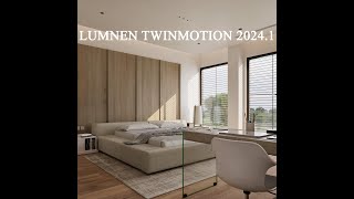 Twinmotion 2024 l Lumen l Bedroom [upl. by Patricia]