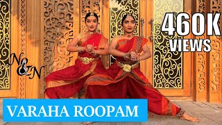 Varaha Roopam  Kantara  Classical Dance Choreography  Nidhi amp Neha [upl. by Alleira]