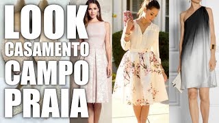 Casamento na Praia ou Campo O que vestir  Fal Moura Personal Stylist [upl. by Roe]