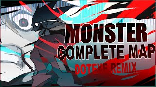 MONSTER DOTEXE COMPLETE MAP [upl. by Harpole806]