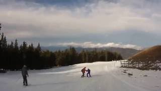 Stuhleck Piste 10 GanzebenAbfahrt  Piste 1 Stuhleck Abfahrt [upl. by Mikes]