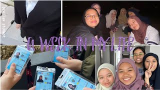 VLOG  A week in my life as a foundation student at UiTM Dengkil ⚖️  Liyana Anuar [upl. by Almeeta591]