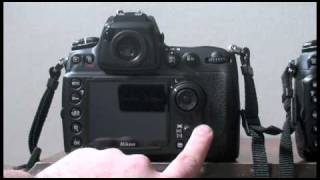 Nikon D700 vs D300 vs D90 Review Part 1 [upl. by Ilrebma]