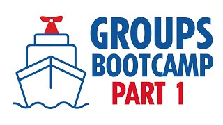 Groups Bootcamp Part 1 The Basics [upl. by Odella]