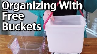 Organizing With Free Buckets [upl. by Elleirol917]