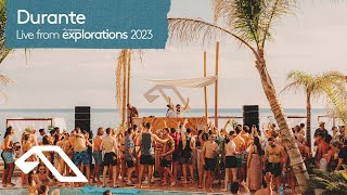 Durante  Pool Party DJ Set  Live at Anjunadeep pres Explorations 2023 4K DuranteMusic [upl. by Alica829]