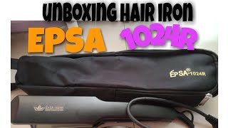 kaledad baepsa hair iron 1024R unboxing [upl. by Arraeit]