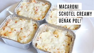 RESEP MACARONI SCHOTEL LUMERRR CHESSY NO BAKED NO OVEN [upl. by Marleah]