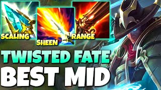 TWISTED FATE Is the BEST MID Laner Currently So Much Control Over the Game [upl. by Einra]