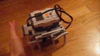 LEGO MINDSTORMS Hexapod Robot Walks and Turns With a Single Motor [upl. by Sawyere]