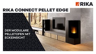 CONNECT PELLET EDGE – Modularer Pelletofen für individuelle Ansprüche  DE [upl. by Massimiliano]