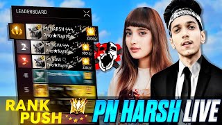 ajju Bhai amp pn harsh best duo gameplay😅🔥 pn rose🌹reaction on TotalGaming093  garena free fire [upl. by Coffeng]