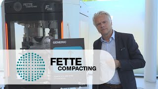 Continuous Manufacturing reinvented  presentation of the new FE CPS  Fette Compacting [upl. by Anaerol]