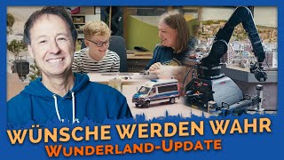 TECHNIKTEST amp WÜNSCHEWAGEN Träume gehen in Erfüllung  WunderlandUpdate 27  Miniatur Wunderland [upl. by Eiclud]