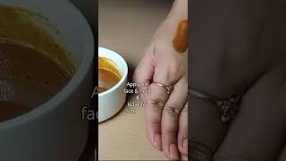 Coffee facial for glowing skin beautitips youtube [upl. by Marcie]