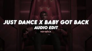 just dance x baby got back  lady gaga sir mixalot  edit audio [upl. by Alym699]