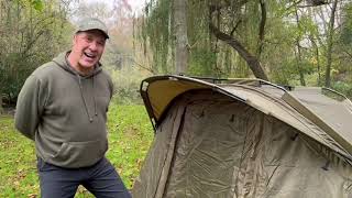 Our Ambassador David Seaman gives us a review on the Westlake Fragment One Man Bivvy [upl. by Jordain206]