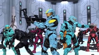 Red vs Blue Turn down for what action montage [upl. by Goto]