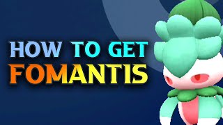 How To Get Fomantis Pokemon Scarlet And Violet Location Guide [upl. by Jone]