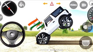 Modified Mahindra 4x4 Thar ROXX 5 Door 👿 Indian Cars Simulator 3D  Cars Driving 3D [upl. by Cote24]