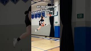 Off the BACKBOARD Eastbay at 6ft dunk [upl. by Akessej173]