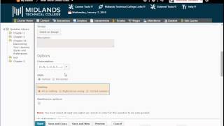 D2L Brightspace v104 Creating MultiSelect Questions in the Question Library [upl. by Neiman]