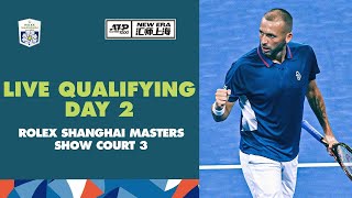 Show Court 3 Live Qualifying Stream  Rolex Shanghai Masters 2024 [upl. by Bakki]