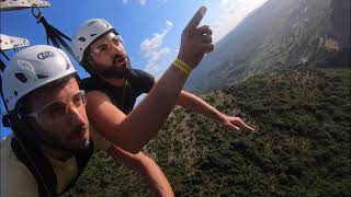 TRENTINARA ZIP LINE  VOLO DELLANGELO  CILENTO IN VOLO [upl. by Artep223]