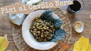 RICETTE CAVOLO NERO  PASTA FRESCA AL CAVOLO NERO [upl. by Leggat]