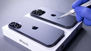 iPhone 16 VS iPhone 16 Pro unboxing and Camera Test  ASMR [upl. by Bedell111]