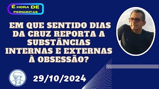 Substâncias endógenas na obsessão entenda Instruções psicofônicas © TV Chico Xavier [upl. by Netsryk]