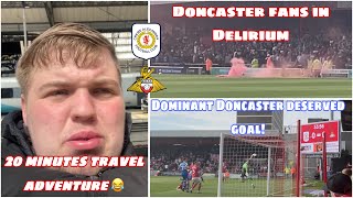 Crewe 02 Doncaster Matchday vlog Dominant Doncaster Destroy Crumbling Crewe [upl. by Arhoz]