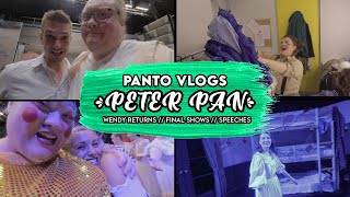 PETER PAN PANTO VLOG 9 THE FINAL CURTAIN FALLS [upl. by Duggan]