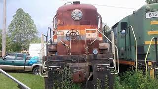 Many abandoned locomotives and cars in Belington WV [upl. by Brion142]