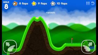 Flappy Golf 2  Golf Land Hole 8  8 Flaps [upl. by Enaht]