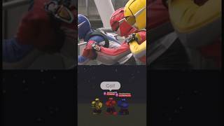 GoBuster Henshin Roblox VS Show roblox powerrangersbattleforthegrid powerrangergame shorts fyp [upl. by Ydnagrub800]