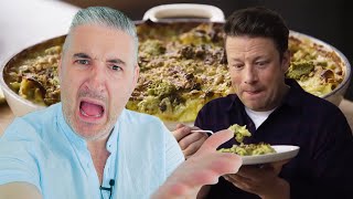 Jamie Olivers Lasagna Fail A Brutally Honest Reaction to a Disastrous Recipe [upl. by Siro84]