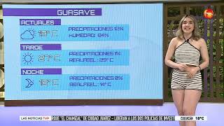 El clima de este 1ro de Abril con Marisol Dovala 😍  La chica del clima TVP [upl. by Esinad]