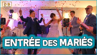 Une entrée des Mariés 👰🤵 Exceptionnelle avec les témoins et les proches [upl. by Katinka]