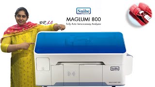 Maglumi 800 immunoanalyser bloodtest laboratory medicallab medicallaboratorytechnician [upl. by Hau]